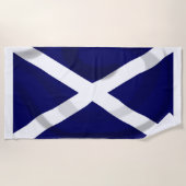 Scottish Saltire Beach Towel Strandlaken (Voorkant)
