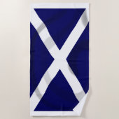 Scottish Saltire Beach Towel Strandlaken (Voorkant)