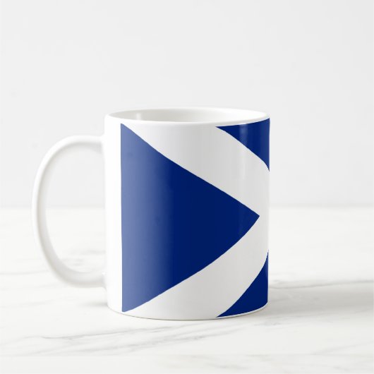 Scottish Saltire Koffiemok (Links)