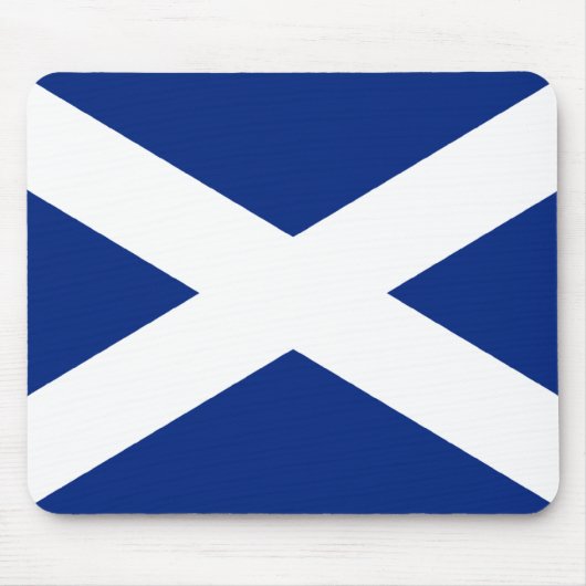 Scottish Saltire Muismat (Voorkant)