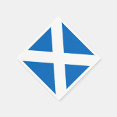 Scottish Saltire Party Servetten (Hoek)