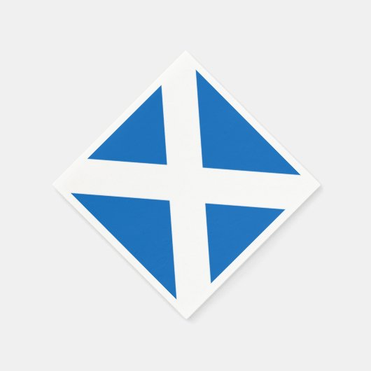 Scottish Saltire Party Servetten (Hoek)
