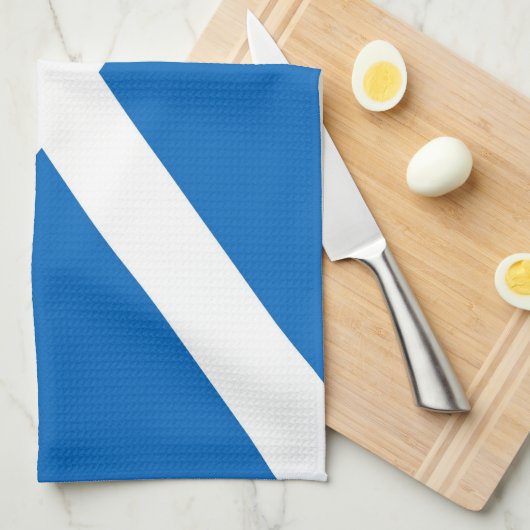 Scottish Saltire Towel (correcte kleur) Theedoek (Quarter Fold)