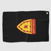 Scottish Shield Golfhanddoek (Horizontaal)