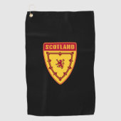 Scottish Shield Golfhanddoek (Voorkant)
