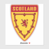 Scottish Shield Sticker (Vel)