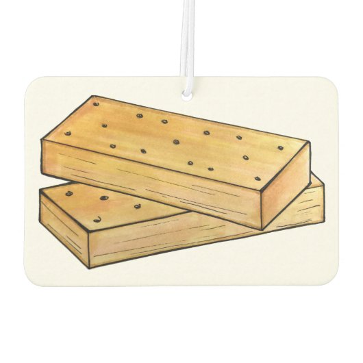 Scottish Shortbrood Biscuits Cookies British Food Luchtverfrisser (Achterkant)