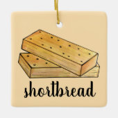 Scottish Shortbrood Tea Biscuits British Bakery Keramisch Ornament (Voorkant)