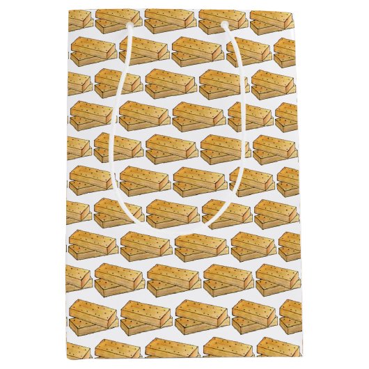 Scottish Shortbrood Tea Biscuits British Bakery Medium Cadeauzakje (Voorkant)