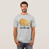 Scottish Shortbrood Tea Biscuits British Bakery T-shirt (Voorkant volledig)