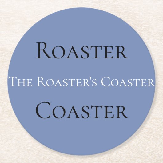 Scottish Slang, Roaster Onderzetter (Voorkant)