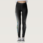 Scottish Steel Clan MacLeod of Harris Tartan Sword Leggings (Voorkant)