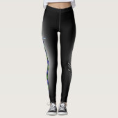 Scottish Steel Clan Murray Tartan Zwaard Leggings (Voorkant)