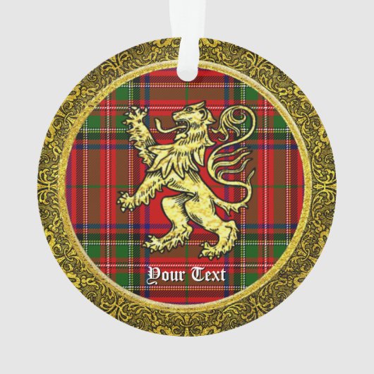 Scottish Style Lion Rampant Ornament (achterkant)