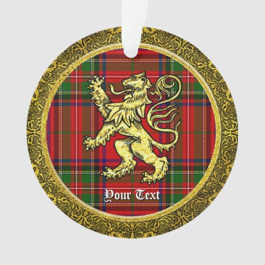 Scottish Style Lion Rampant Ornament (voorkant)