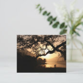 Scottish Sunset over een Loch Briefkaart (Staand voorkant)