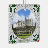 Scottish Sutherland Clan Dunrobin Castle Kerstle Keramisch Ornament (Rechts)