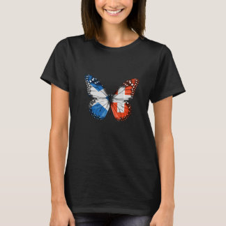 Scottish Swiss Flag Butterfly T-shirt
