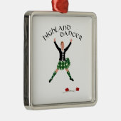 Scottish Sword Dancer - Ghillie Callum Metalen Ornament (Rechts)