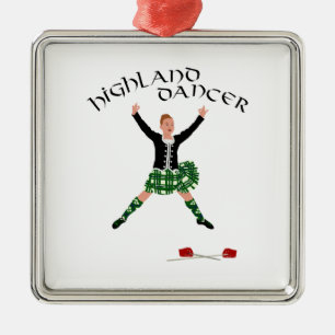 Scottish Sword Dancer - Ghillie Callum Metalen Ornament