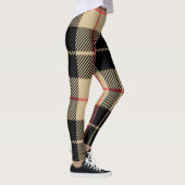 Scottish Tartan Checkered Pset Pattern Leggings (Rechts)