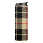 Scottish Tartan Checkered Pset Pattern Thermosbeker (Gedraaid links)