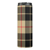 Scottish Tartan Checkered Pset Pattern Thermosbeker (Achterkant)