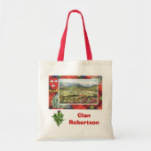 Scottish Tartan, Clan Robertson Tote Bag (Voorkant)