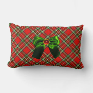 SCOTTISH TARTAN EN RED GREEN BOWS CHRISTMAS PARTIJ KUSSEN