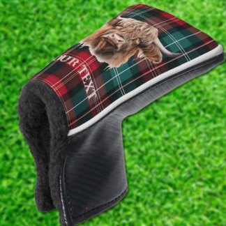 Scottish Tartan HIGHLANDER Golf Head Hoesje Golfheadcover