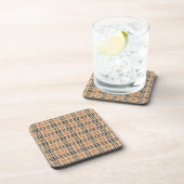 Scottish Tartan Pattern Bier Onderzetter (Rechterzijde)