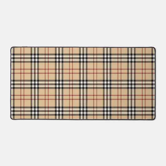 Scottish Tartan Pattern Bureaumat (Voorkant)