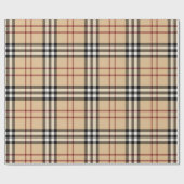 Scottish Tartan Pattern Cadeaupapier (Vlak)