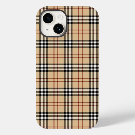 Scottish Tartan Pattern Case-Mate iPhone Case (Achterkant)