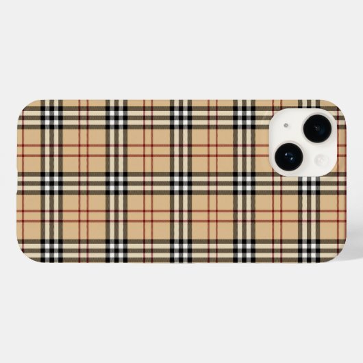 Scottish Tartan Pattern Case-Mate iPhone Case (Achterkant (horizontaal))