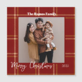 Scottish Tartan Pattern Christmas (Voorkant)