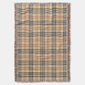 Scottish Tartan Pattern Deken (Voorkant Verticaal)