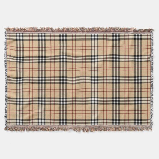Scottish Tartan Pattern Deken (Voorkant)