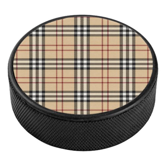 Scottish Tartan Pattern     Hockey Puck (3/4)