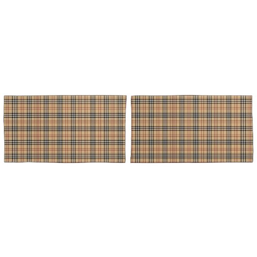 Scottish Tartan Pattern Kussensloop (Voorkant-Set)