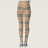 Scottish Tartan Pattern Leggings (Voorkant)