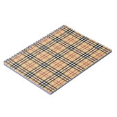Scottish Tartan Pattern Notitieboek (Linkerzijde)