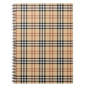 Scottish Tartan Pattern Notitieboek