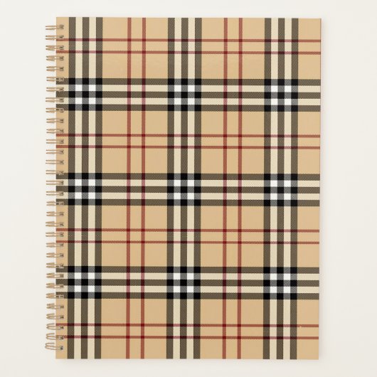 Scottish Tartan Pattern Planner (Voorkant)