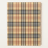 Scottish Tartan Pattern Planner (Achterkant)