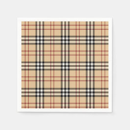 Scottish Tartan Pattern Servet