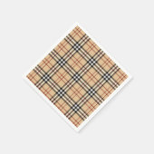 Scottish Tartan Pattern Servet (Hoek)
