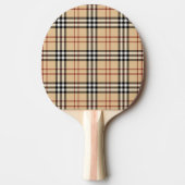 Scottish Tartan Pattern Tafeltennisbatje (Voorkant)