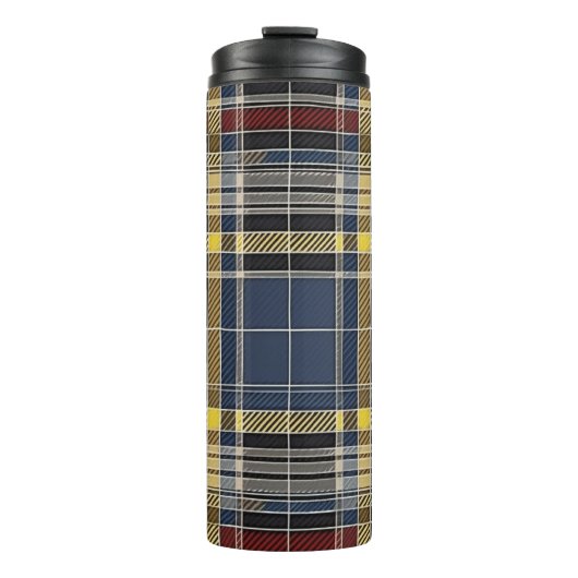 Scottish Tartan Pattern Thermosbeker (Voorkant)