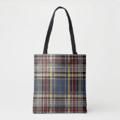 Scottish Tartan Pattern Tote Bag (Voorkant)